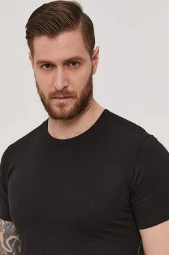 Ανδρικά Μπλουζάκια Μπλουζάκι PS Paul Smith χρώμα: μαύρο -Paul Smith (όλες οι μάρκες) Κατάστημα unnamed file 1008