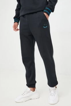 Ανδρικά Παντελόνια φόρμας Βαμβακερό παντελόνι PS Paul Smith μαύρο