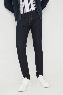 Ανδρικά Slim και Skinny Τζιν παντελονι PS Paul Smith σκούρο μπλε