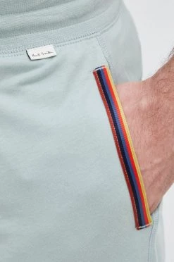 Ανδρικά Παντελόνια φόρμας Βαμβακερό παντελόνι Paul Smith χρώμα: πράσινο -Paul Smith (όλες οι μάρκες) Κατάστημα unnamed file 1092