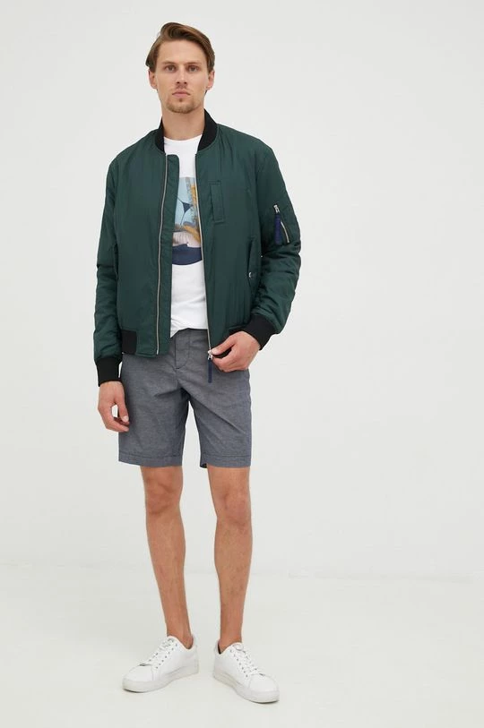 Ανδρικά Κοντά μπουφάν Μπουφάν Bomber PS Paul Smith χρώμα: πράσινο, 4 Ανδρικά Κοντά μπουφάν Μπουφάν Bomber PS Paul Smith χρώμα: πράσινο, - Image 2