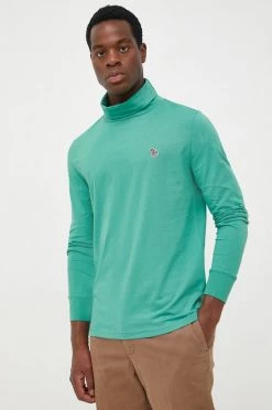 Ανδρικά Μακρυμάνικα Βαμβακερή μπλούζα με μακριά μανίκια PS Paul Smith πράσινο -Paul Smith (όλες οι μάρκες) Κατάστημα unnamed file 1151