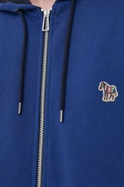 Ανδρικά Με φερμουάρ Βαμβακερή μπλούζα PS Paul Smith ναυτικό μπλε, -Paul Smith (όλες οι μάρκες) Κατάστημα unnamed file 1168