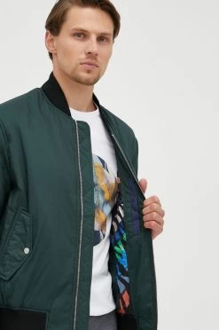 Ανδρικά Κοντά μπουφάν Μπουφάν Bomber PS Paul Smith χρώμα: πράσινο, 13 Ανδρικά Κοντά μπουφάν Μπουφάν Bomber PS Paul Smith χρώμα: πράσινο, -Paul Smith (όλες οι μάρκες) Κατάστημα unnamed file 117