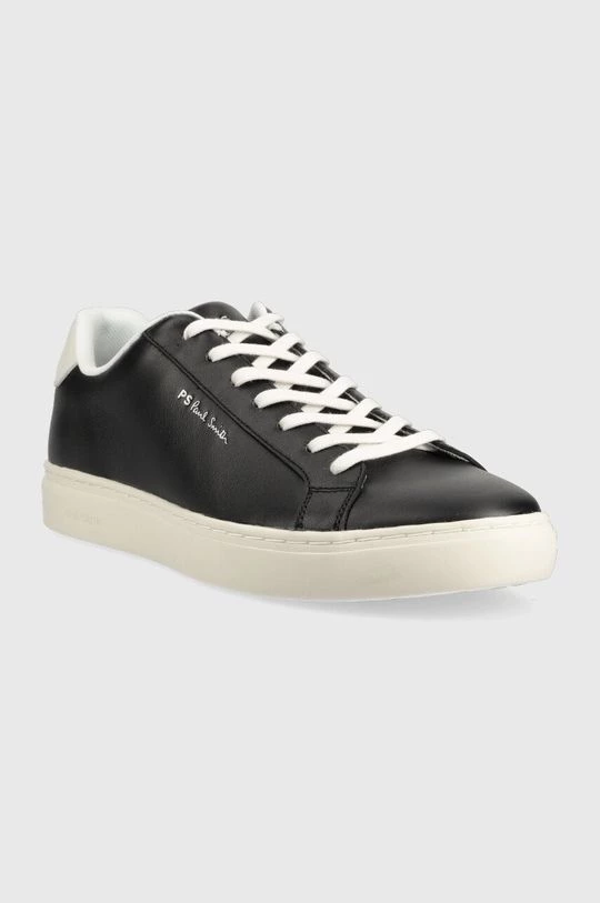 Ανδρικά Sneakers Δερμάτινα αθλητικά παπούτσια PS Paul Smith Rex μαύρο 4 Ανδρικά Sneakers Δερμάτινα αθλητικά παπούτσια PS Paul Smith Rex μαύρο - Image 2