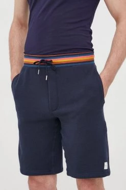 Ανδρικά Σορτς Βαμβακερό σορτσάκι Paul Smith ναυτικό μπλε