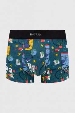 Ανδρικά Μπόξερ και σλιπ Μποξεράκια Paul Smith χρώμα: τιρκουάζ