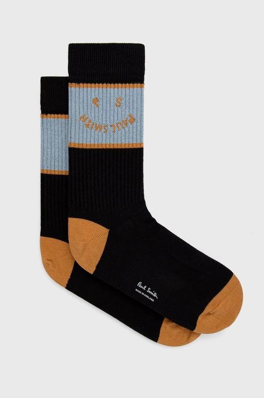 Ανδρικά Κάλτσες Paul Smith χρώμα: μαύρο 3 Ανδρικά Κάλτσες Paul Smith χρώμα: μαύρο