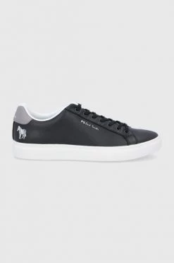 Ανδρικά Sneakers Δερμάτινα παπούτσια PS Paul Smith REX μαύρο