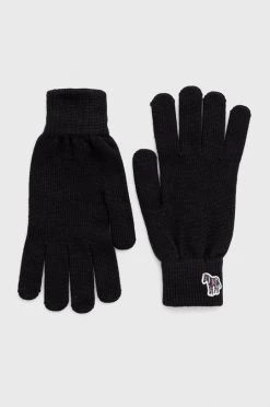 Ανδρικά Γάντια Μάλλινα γάντια PS Paul Smith μαύρο