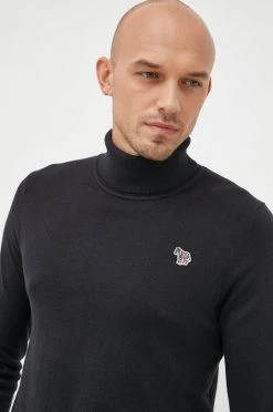 Ανδρικά Χωρίς φερμουάρ Πουλόβερ με προσθήκη μαλλιού PS Paul Smith χρώμα: μαύρο, -Paul Smith (όλες οι μάρκες) Κατάστημα unnamed file 334