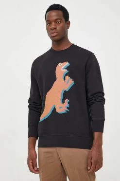 Ανδρικά Χωρίς φερμουάρ Βαμβακερή μπλούζα PS Paul Smith μαύρο, -Paul Smith (όλες οι μάρκες) Κατάστημα unnamed file 348