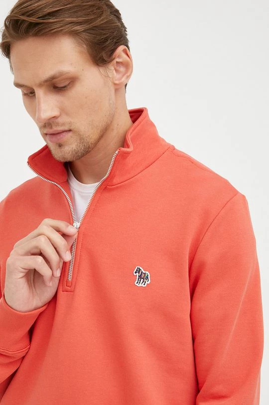 Ανδρικά Χωρίς φερμουάρ Βαμβακερή μπλούζα PS Paul Smith πορτοκαλί, 3 Ανδρικά Χωρίς φερμουάρ Βαμβακερή μπλούζα PS Paul Smith πορτοκαλί,