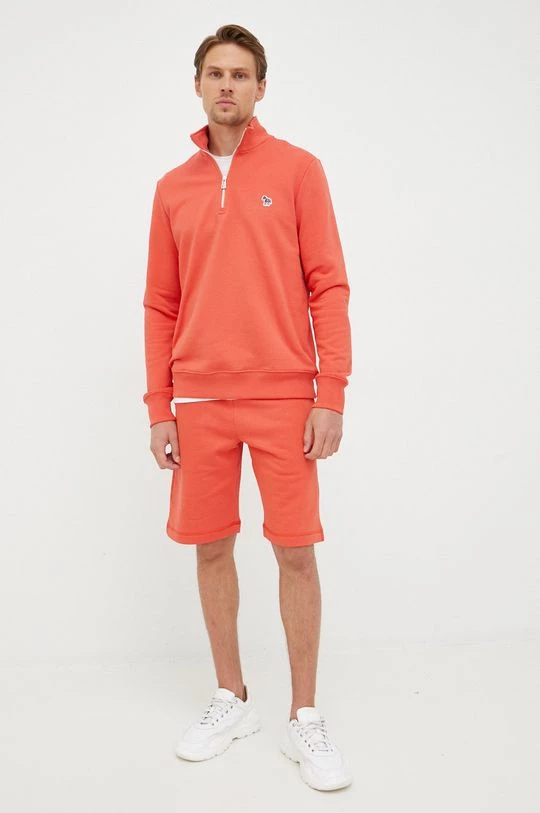 Ανδρικά Χωρίς φερμουάρ Βαμβακερή μπλούζα PS Paul Smith πορτοκαλί, 4 Ανδρικά Χωρίς φερμουάρ Βαμβακερή μπλούζα PS Paul Smith πορτοκαλί, - Image 2