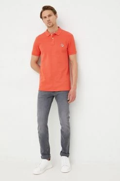 Ανδρικά Πόλο μπλουζάκια Βαμβακερό μπλουζάκι πόλο PS Paul Smith πορτοκαλί -Paul Smith (όλες οι μάρκες) Κατάστημα unnamed file 372