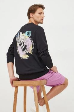 Ανδρικά Χωρίς φερμουάρ Βαμβακερή μπλούζα PS Paul Smith μαύρο,