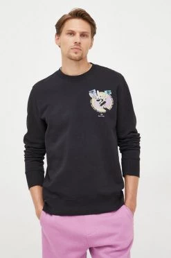 Ανδρικά Χωρίς φερμουάρ Βαμβακερή μπλούζα PS Paul Smith μαύρο, -Paul Smith (όλες οι μάρκες) Κατάστημα unnamed file 378