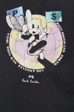 Ανδρικά Χωρίς φερμουάρ Βαμβακερή μπλούζα PS Paul Smith μαύρο, -Paul Smith (όλες οι μάρκες) Κατάστημα unnamed file 381