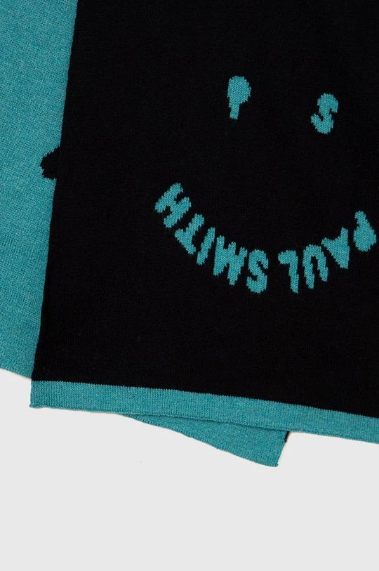 Ανδρικά Κασκόλ Μαντήλι από μείγμα μαλλιού PS Paul Smith μαύρο 4 Ανδρικά Κασκόλ Μαντήλι από μείγμα μαλλιού PS Paul Smith μαύρο - Image 2