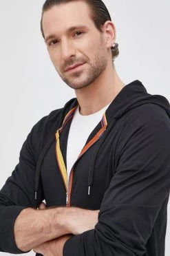 Ανδρικά Με φερμουάρ Βαμβακερή μπλούζα Paul Smith χρώμα: μαύρο 10 Ανδρικά Με φερμουάρ Βαμβακερή μπλούζα Paul Smith χρώμα: μαύρο -Paul Smith (όλες οι μάρκες) Κατάστημα unnamed file 480