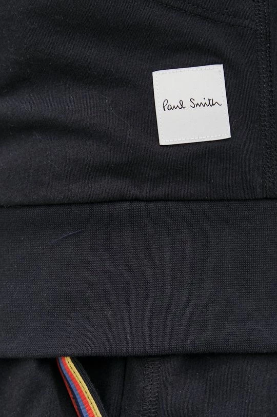 Ανδρικά Με φερμουάρ Βαμβακερή μπλούζα Paul Smith χρώμα: μαύρο 7 Ανδρικά Με φερμουάρ Βαμβακερή μπλούζα Paul Smith χρώμα: μαύρο - Image 5