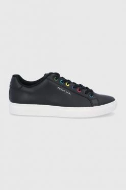 Ανδρικά Sneakers Δερμάτινα παπούτσια PS Paul Smith REX μαύρο