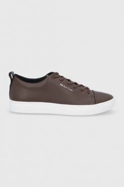 Ανδρικά Sneakers Δερμάτινα παπούτσια PS Paul Smith καφέ