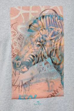 Ανδρικά Μπλουζάκια Βαμβακερό μπλουζάκι PS Paul Smith γκρι -Paul Smith (όλες οι μάρκες) Κατάστημα unnamed file 625