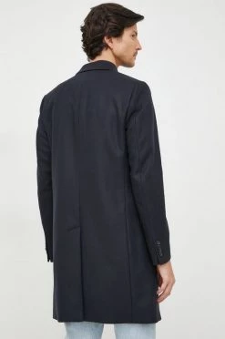 Ανδρικά Παλτά Μάλλινο παλτό PS Paul Smith μαύρο, -Paul Smith (όλες οι μάρκες) Κατάστημα unnamed file 643