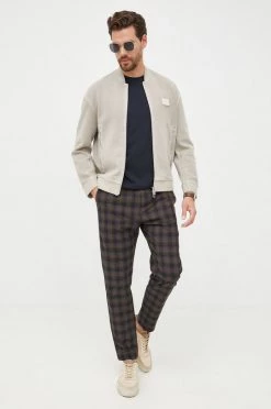 Ανδρικά Υφασμάτινα Παντελόνι PS Paul Smith πράσινο