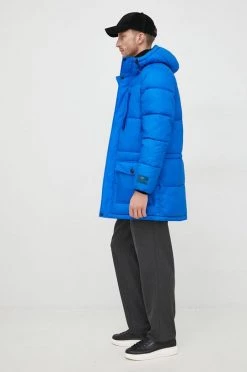 Ανδρικά Μακριά μπουφάν Μπουφάν PS Paul Smith ανοιχτό μπλε