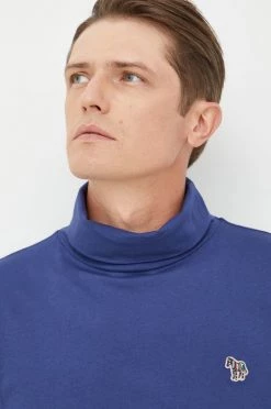 Ανδρικά Μακρυμάνικα Βαμβακερή μπλούζα με μακριά μανίκια PS Paul Smith ναυτικό μπλε -Paul Smith (όλες οι μάρκες) Κατάστημα unnamed file 722