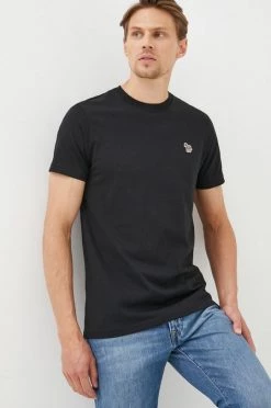 Ανδρικά Μπλουζάκια Βαμβακερό μπλουζάκι PS Paul Smith μαύρο -Paul Smith (όλες οι μάρκες) Κατάστημα unnamed file 742