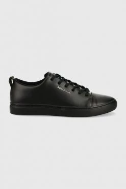 Ανδρικά Sneakers Δερμάτινα αθλητικά παπούτσια PS Paul Smith Lee μαύρο
