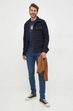 Ανδρικά Κοντά μπουφάν Μπουφάν από μίγμα μαλλιού PS Paul Smith ναυτικό μπλε, -Paul Smith (όλες οι μάρκες) Κατάστημα unnamed file 91