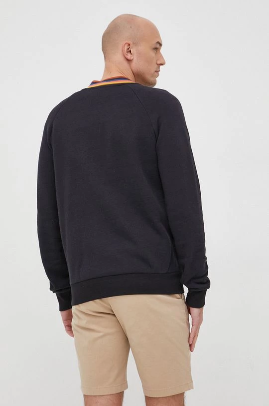 Ανδρικά Με φερμουάρ Βαμβακερή μπλούζα Paul Smith χρώμα: μαύρο, 5 Ανδρικά Με φερμουάρ Βαμβακερή μπλούζα Paul Smith χρώμα: μαύρο, - Image 3