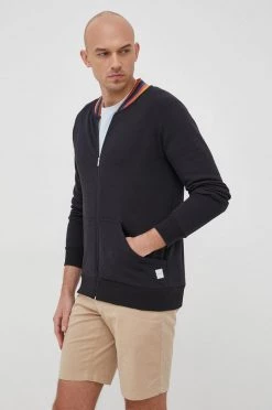 Ανδρικά Με φερμουάρ Βαμβακερή μπλούζα Paul Smith χρώμα: μαύρο, 10 Ανδρικά Με φερμουάρ Βαμβακερή μπλούζα Paul Smith χρώμα: μαύρο, -Paul Smith (όλες οι μάρκες) Κατάστημα unnamed file 934