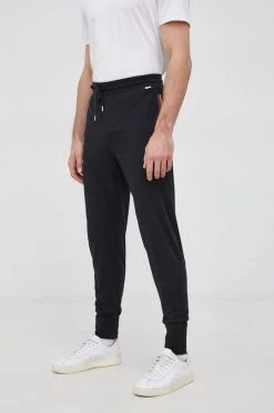 Ανδρικά Παντελόνια φόρμας Βαμβακερό παντελόνι Paul Smith χρώμα: μαύρο