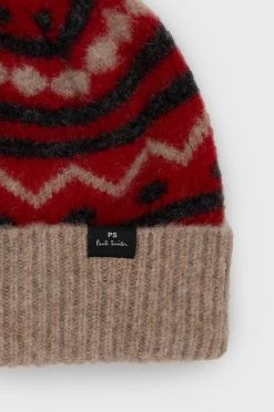 Ανδρικά Σκουφιά Μάλλινο σκουφί PS Paul Smith κόκκινο -Paul Smith (όλες οι μάρκες) Κατάστημα unnamed file 964