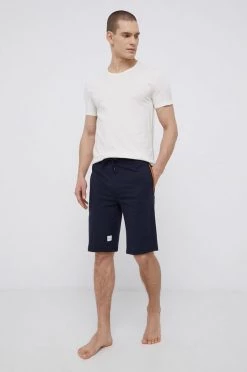 Ανδρικά Πιζάμα Πιτζάμες με μάσκα ύπνου ματιών Paul Smith χρώμα: ναυτικό μπλε