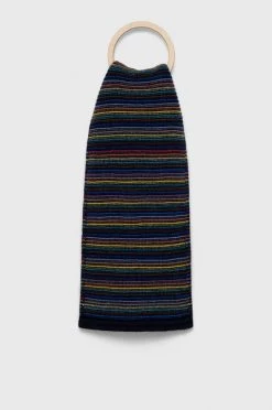 Ανδρικά Κασκόλ Μάλλινο κασκόλ PS Paul Smith ναυτικό μπλε